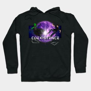 Coexistence- Hax Split Banner Hoodie